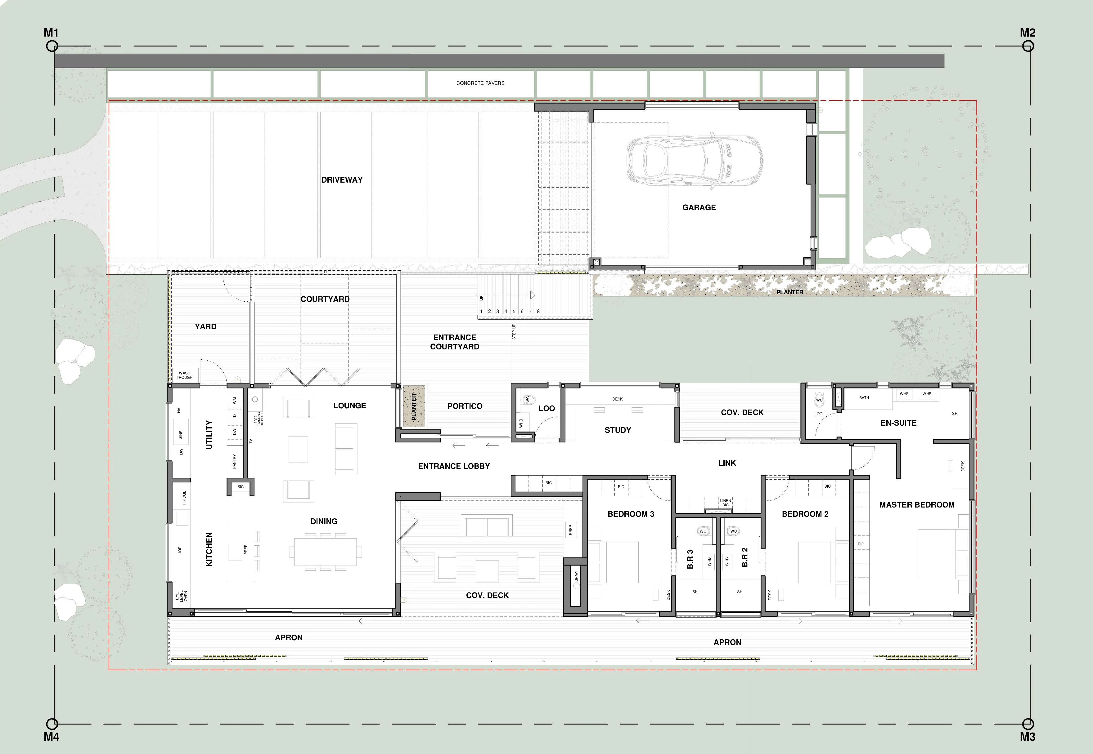 3 Bedroom Floor Plan